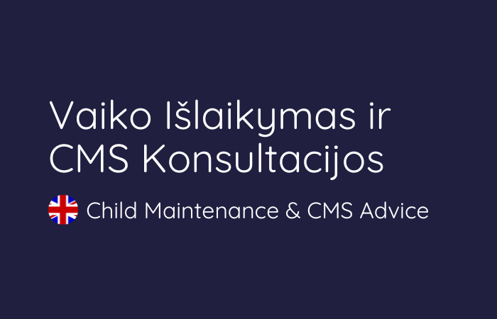 Vaiko išlaikymo advokatai ir CMS konsultacijos Londone ir Anglijoje